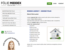 Tablet Screenshot of folie-middex.cz